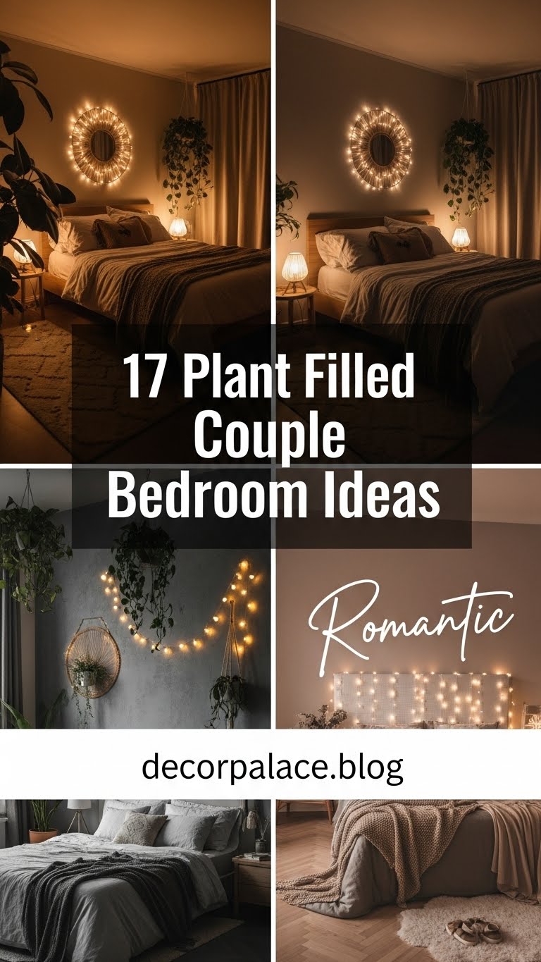 17+Plant Filled Romantic Couple Bedroom Ideas For Nature Indoors 2 17 Ideas Plant Filled Romantic Couple Bedroom For Nature Indoors