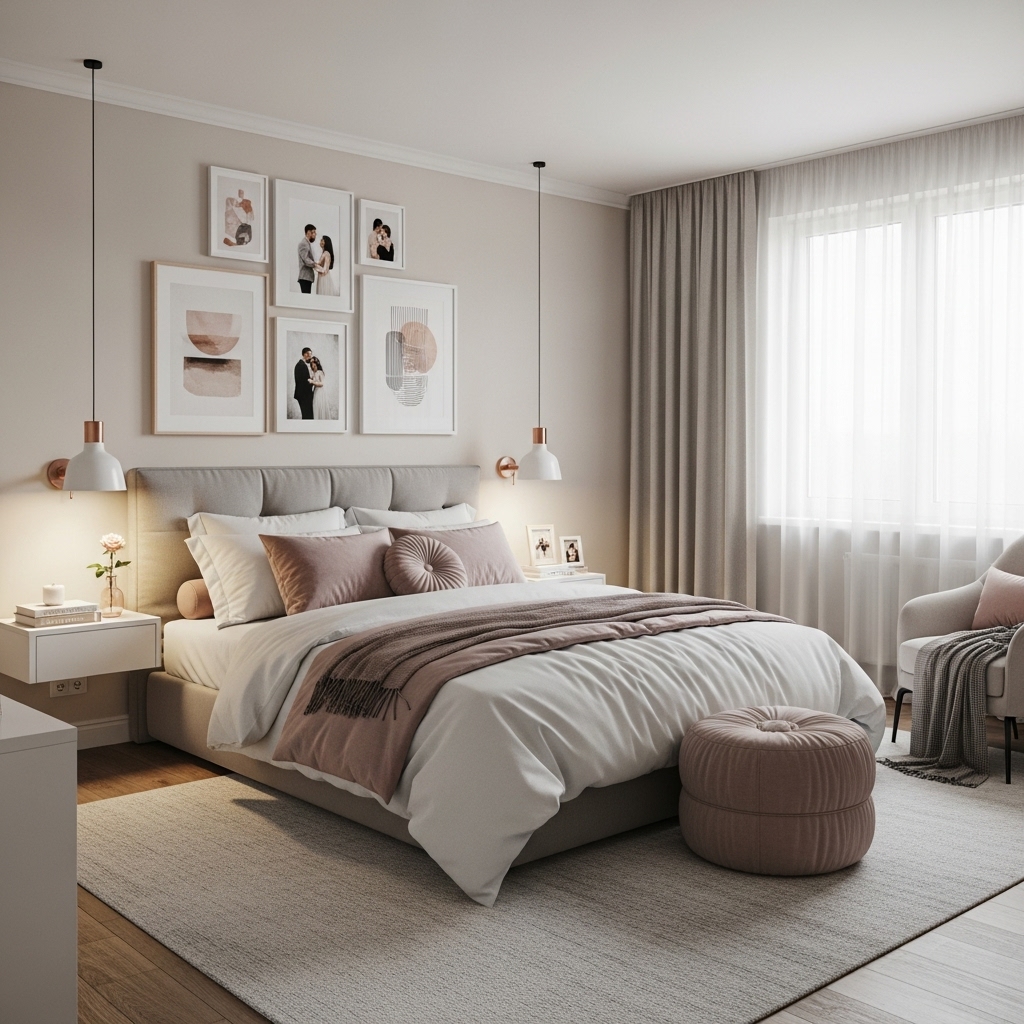 18 Modern Romantic Picture Couple Bedroom Ideas to Transform Your Love Nest