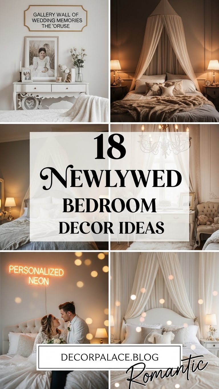 18 Newlywed Romantic Bedroom Decor Ideas to Start Your Forever in Style