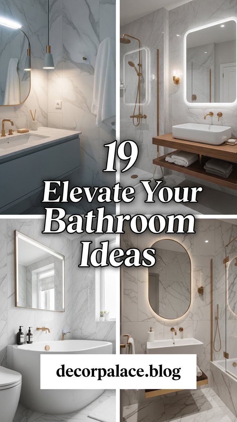 19 Elevate Your Bathroom ideas with Marble Stone