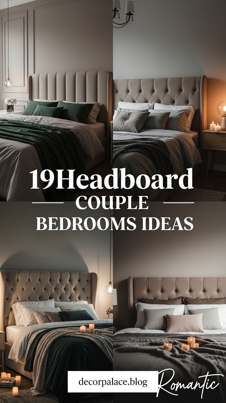 19 Stunning Headboard Ideas for Couple Bedrooms to Elevate Your Romance & Style 2 19 Stunning Headboard Ideas for Couple Bedrooms to Elevate Your Romance Style