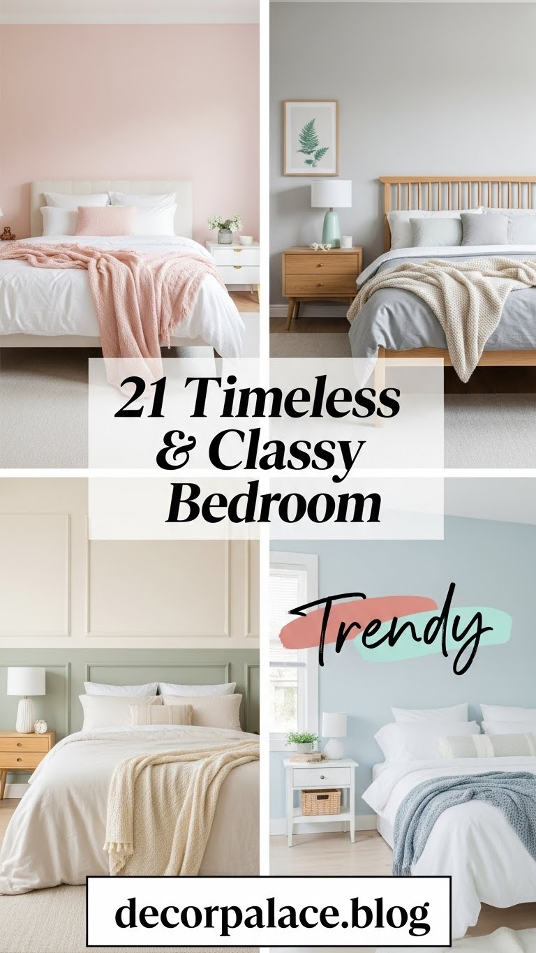 21 Timeless Classy Bedroom Trends to Elevate Your Shared Sanctuary