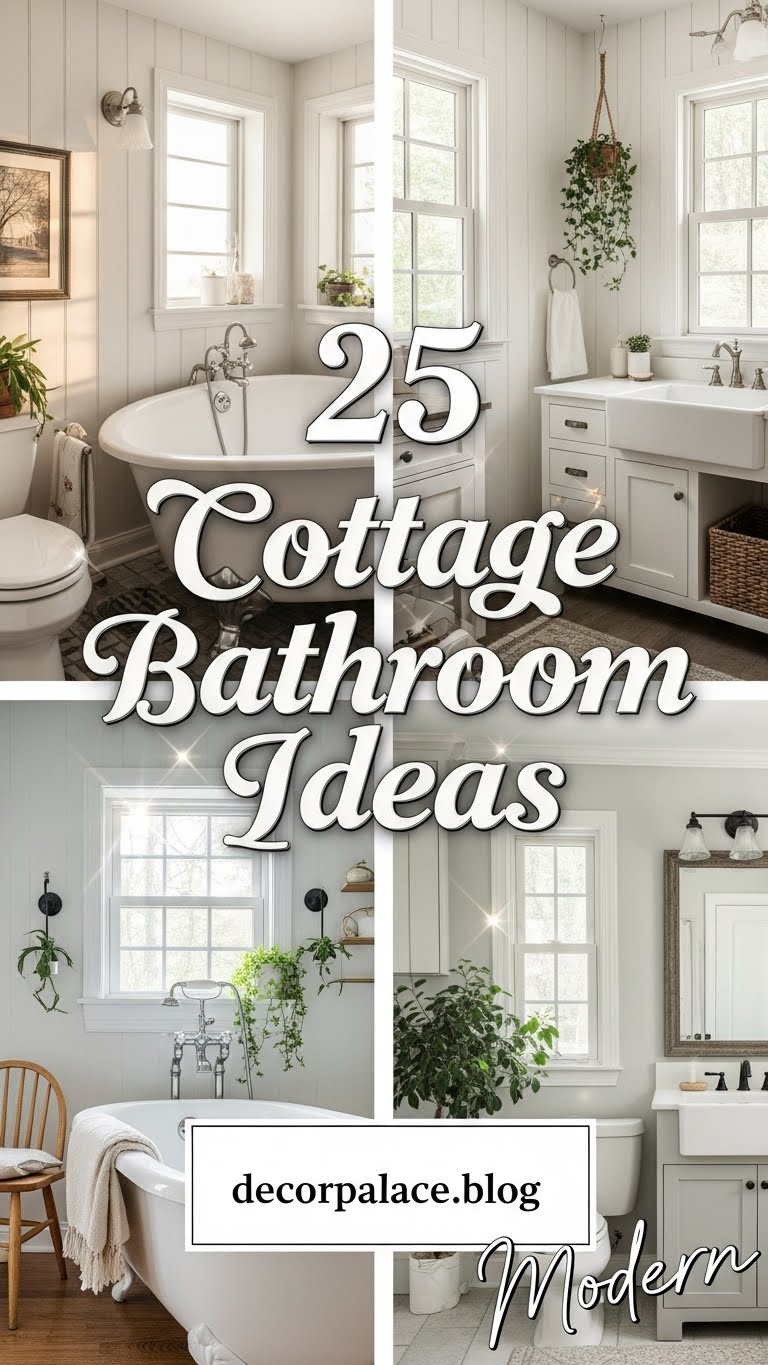 25 Modern Cottage Bathroom Ideas 1
