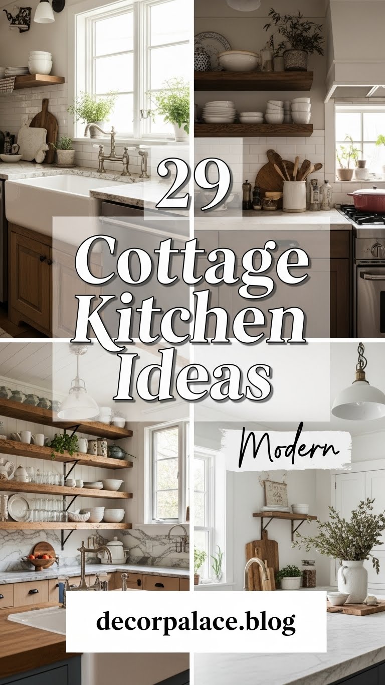 29 Modern Cottage Kitchen Ideas