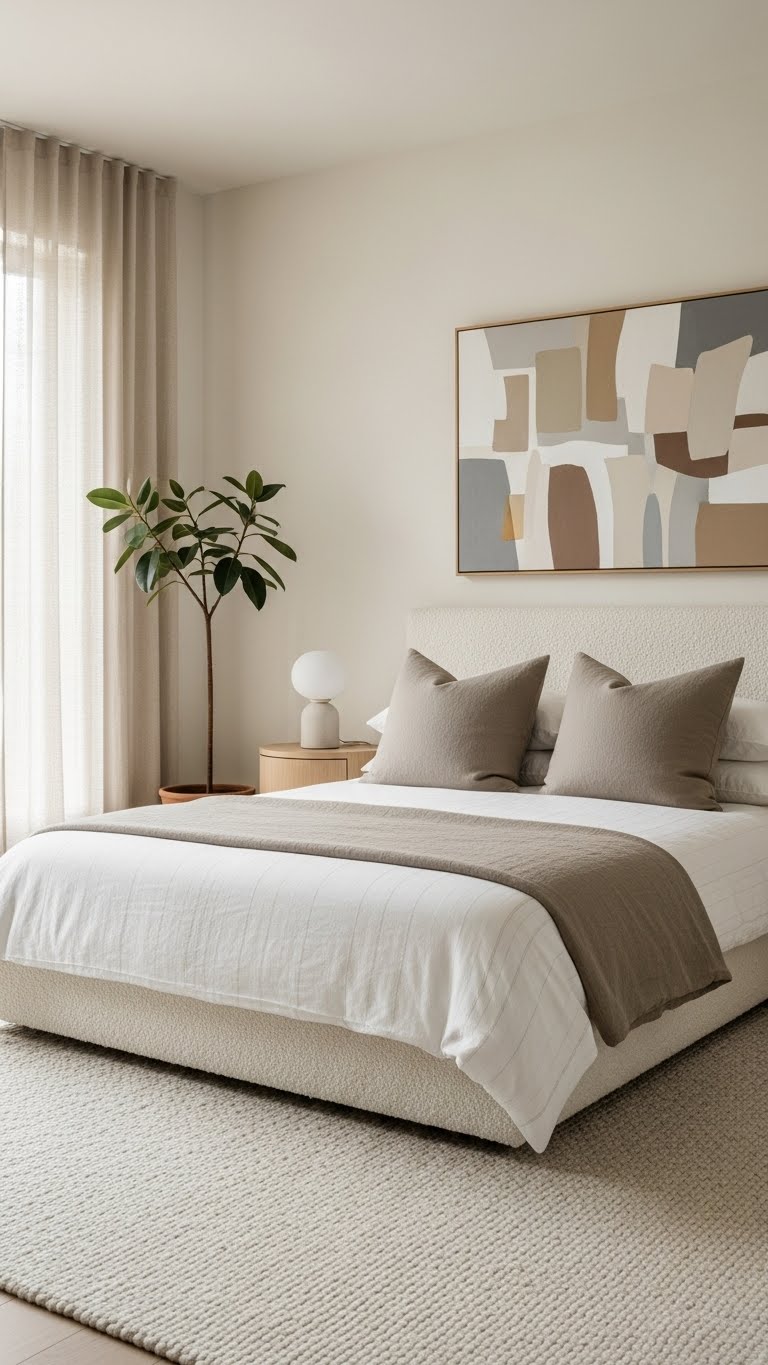 18 Minimalist Neutral Couple Bedroom Ideas That Scream Quiet Luxury