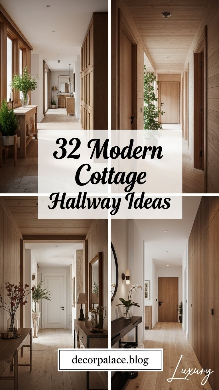 32 Modern Cottage Hallway Ideas 1