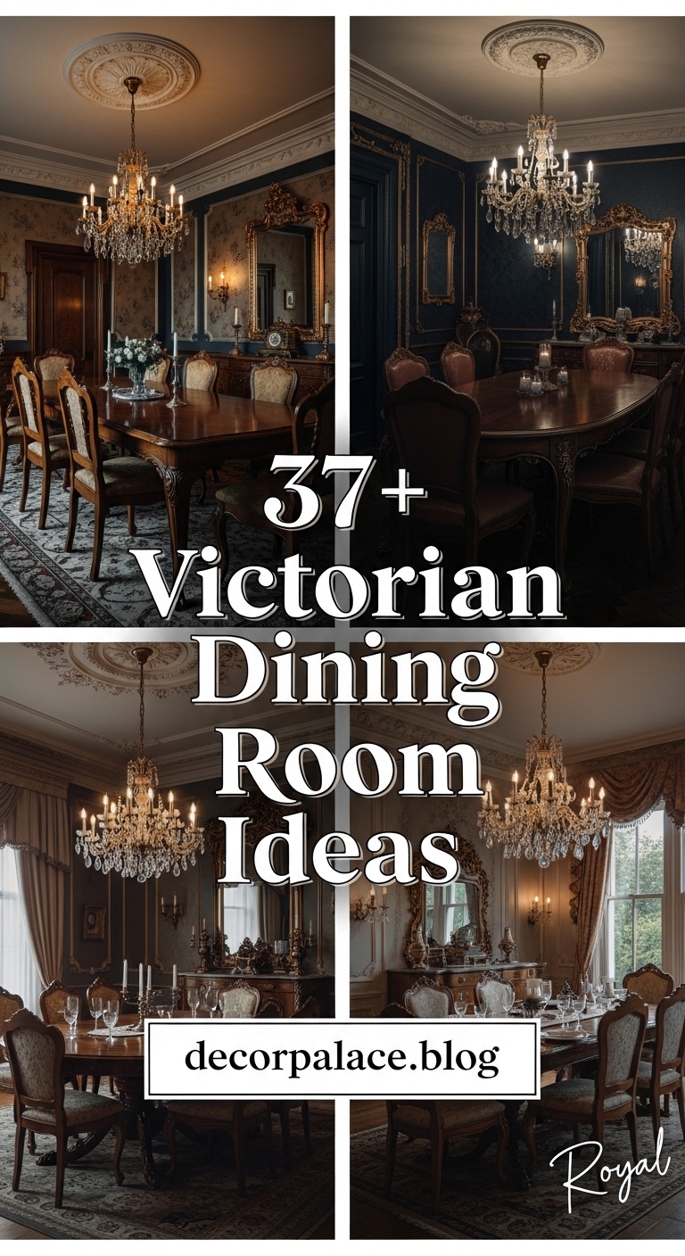37 Victorian Dining Room Ideas