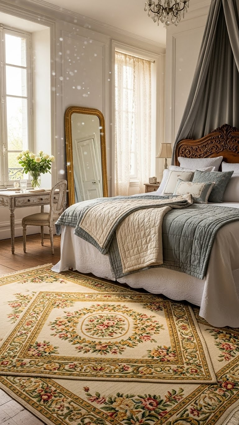 18 French Couple Bedroom Ideas That Feel Like a Romantic Chateau 18 image 1042