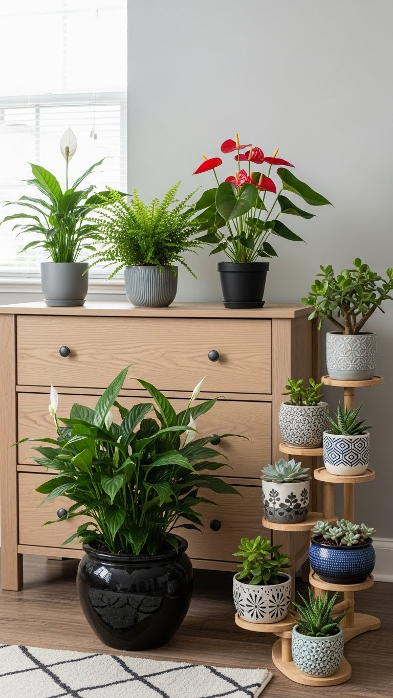 17+Plant Filled Romantic Couple Bedroom Ideas For Nature Indoors 15 image 1087