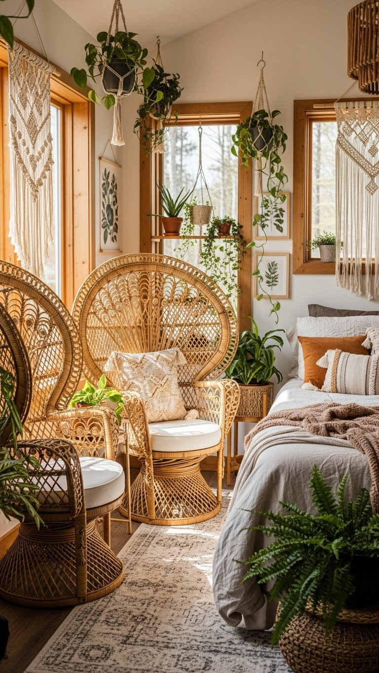 21 Forest Boho Couple Bedroom Ideas That Feel Like a Magical Treehouse Escape 8 image 1196