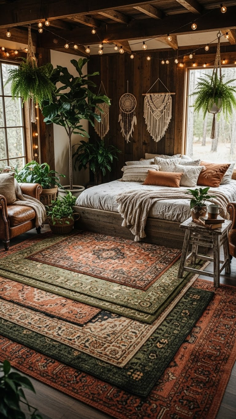 21 Forest Boho Couple Bedroom Ideas That Feel Like a Magical Treehouse Escape 10 image 1198
