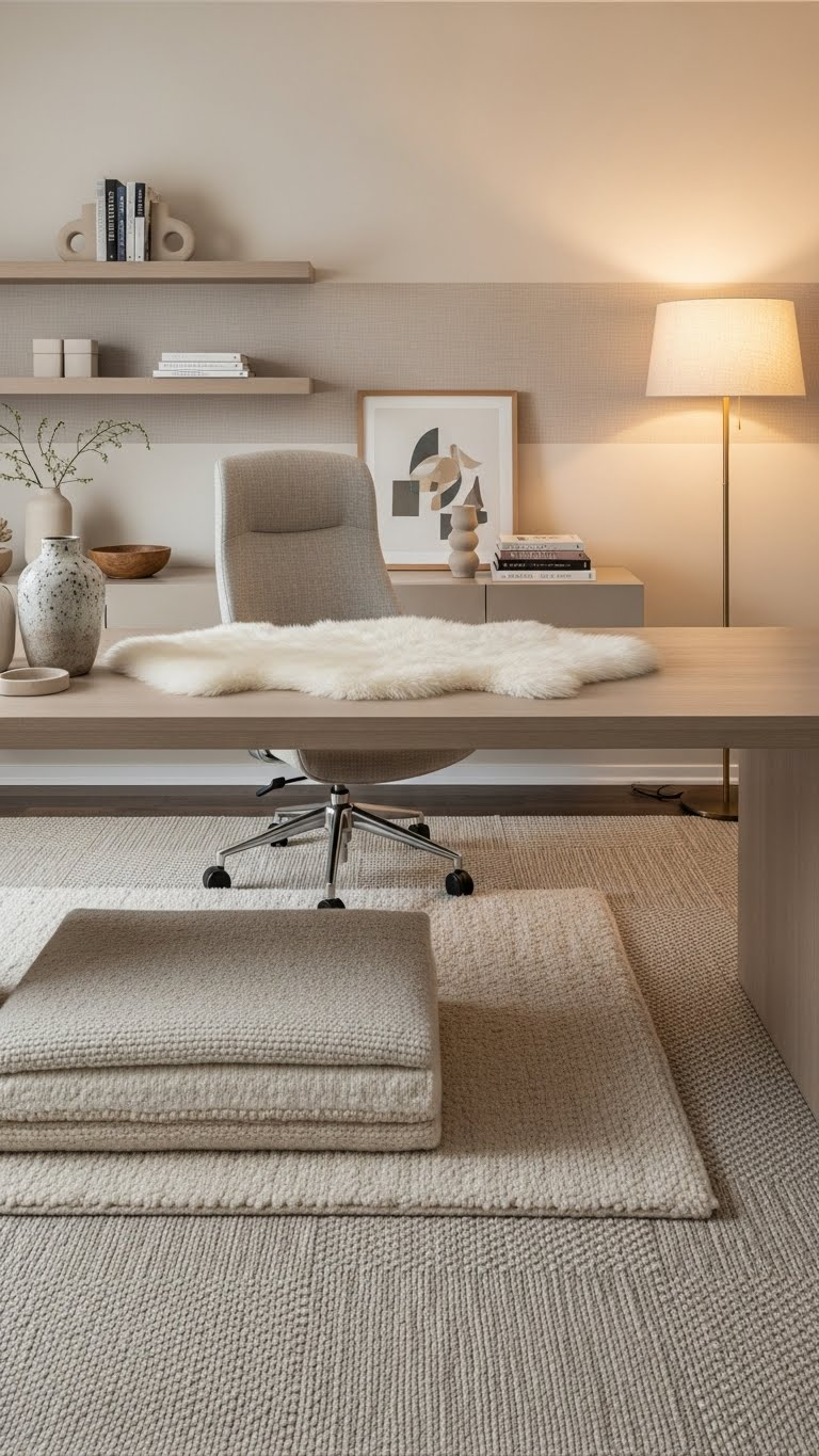 15 Design a Sleek Home Office with Neutral Palettes 15 image 120