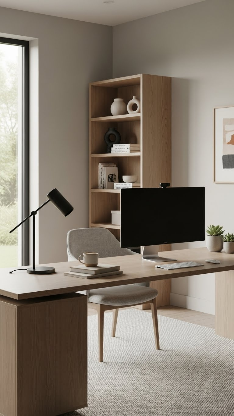 15 Design a Sleek Home Office with Neutral Palettes 17 image 122