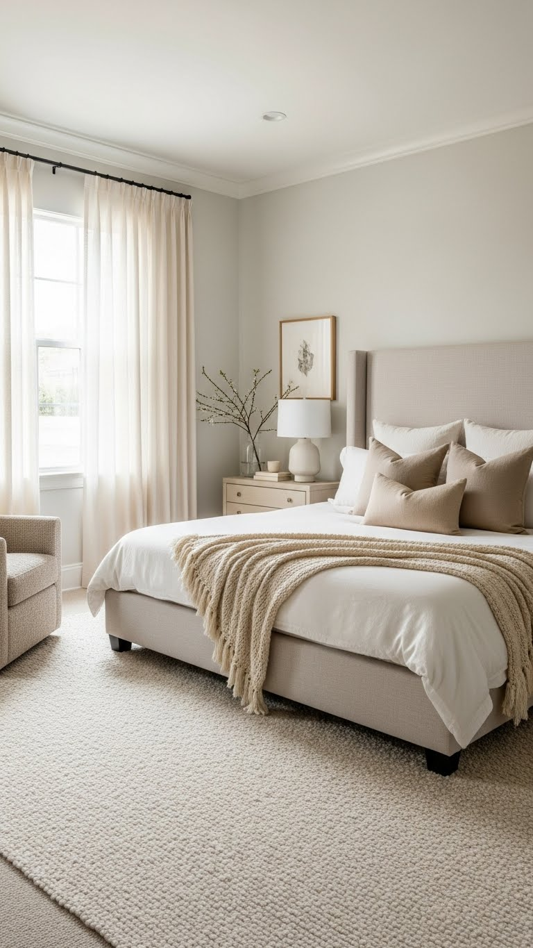 21 Dreamy Neutral Palette Couple Bedroom Designs Ideas That Feel Retreat 3 image 1577