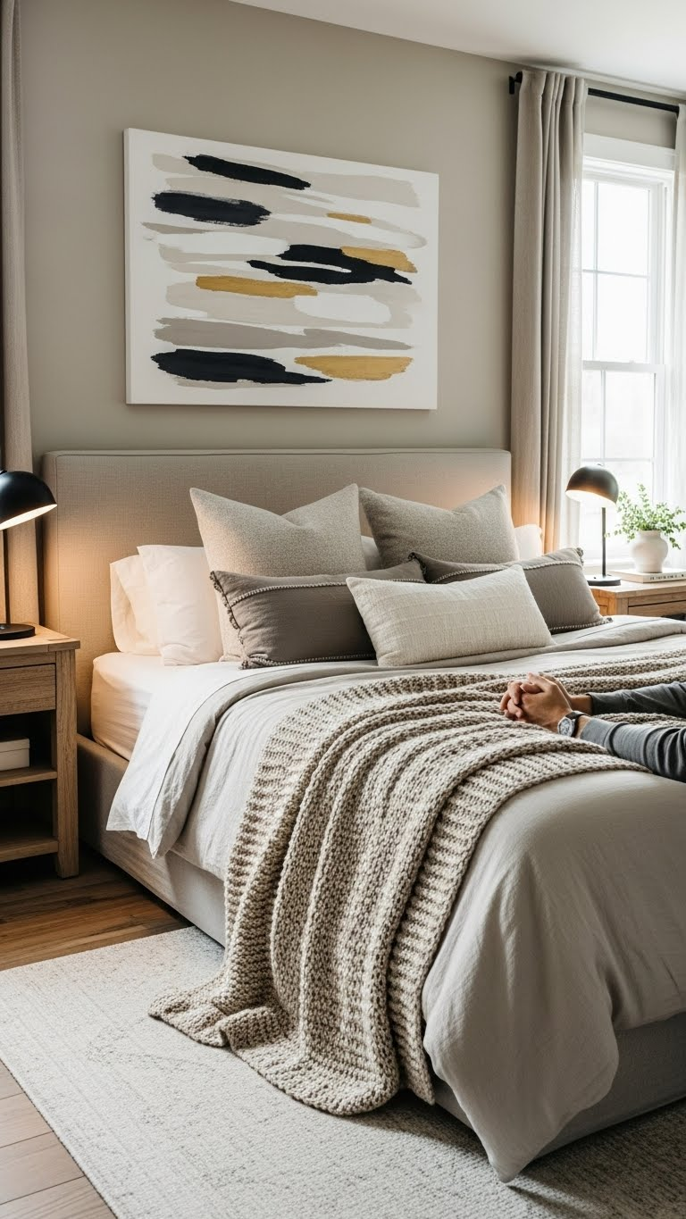 21 Dreamy Neutral Palette Couple Bedroom Designs Ideas That Feel Retreat 7 image 1588