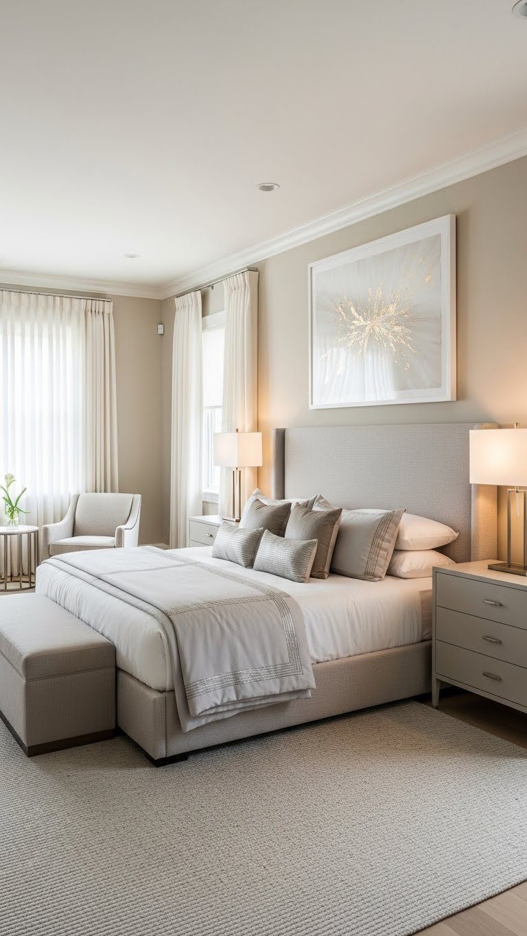 21 Dreamy Neutral Palette Couple Bedroom Designs Ideas That Feel Retreat 13 image 1594