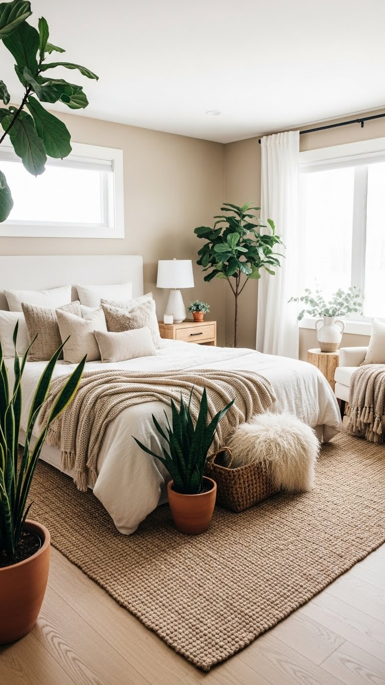 21 Dreamy Neutral Palette Couple Bedroom Designs Ideas That Feel Retreat 23 image 1617