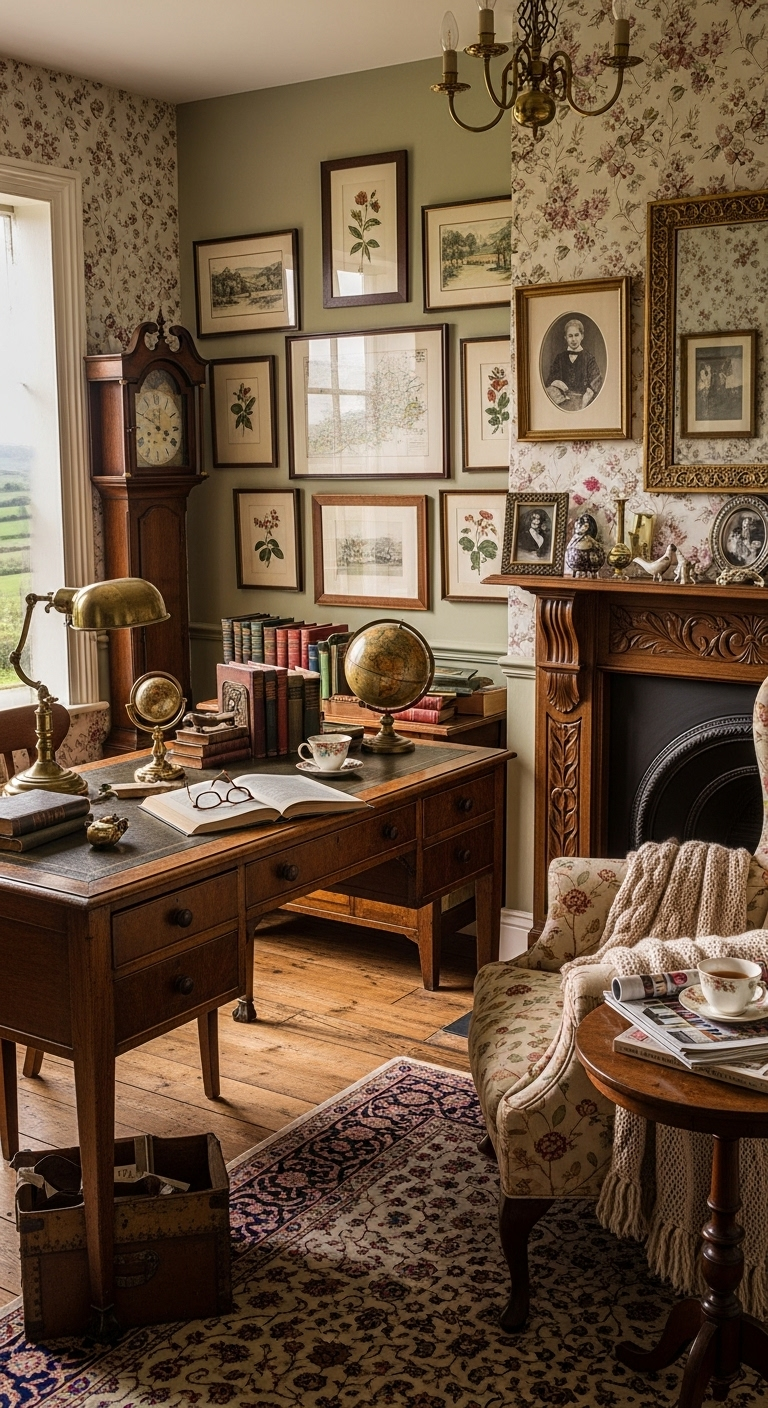 35+ English Countryside Home Office Ideas Like a Cozy Escape 7 image 2453