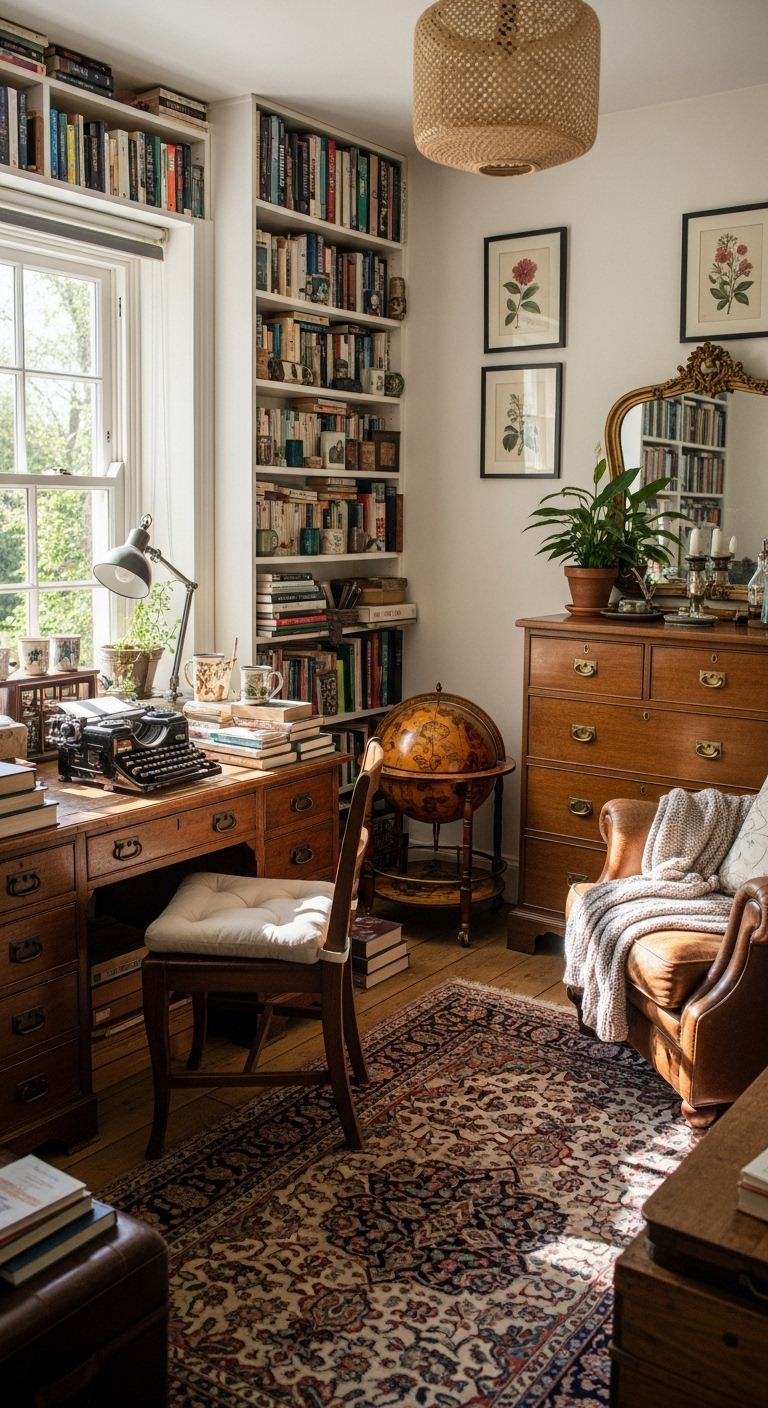 35+ English Countryside Home Office Ideas Like a Cozy Escape 8 image 2454