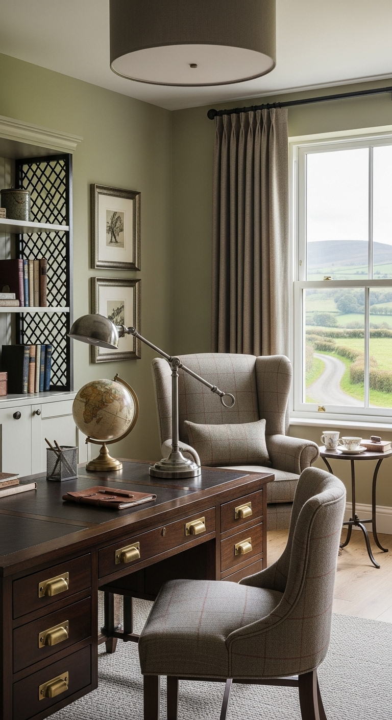35+ English Countryside Home Office Ideas Like a Cozy Escape 21 image 2468