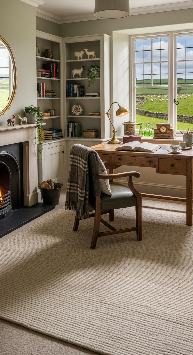 35+ English Countryside Home Office Ideas Like a Cozy Escape 30 image 2476
