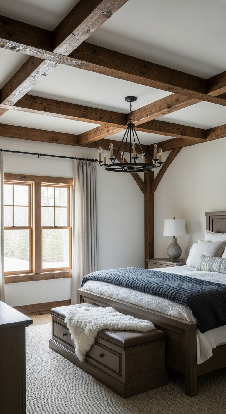 42+ Cozy Farmhouse Bedroom Design Ideas 15 image 2930