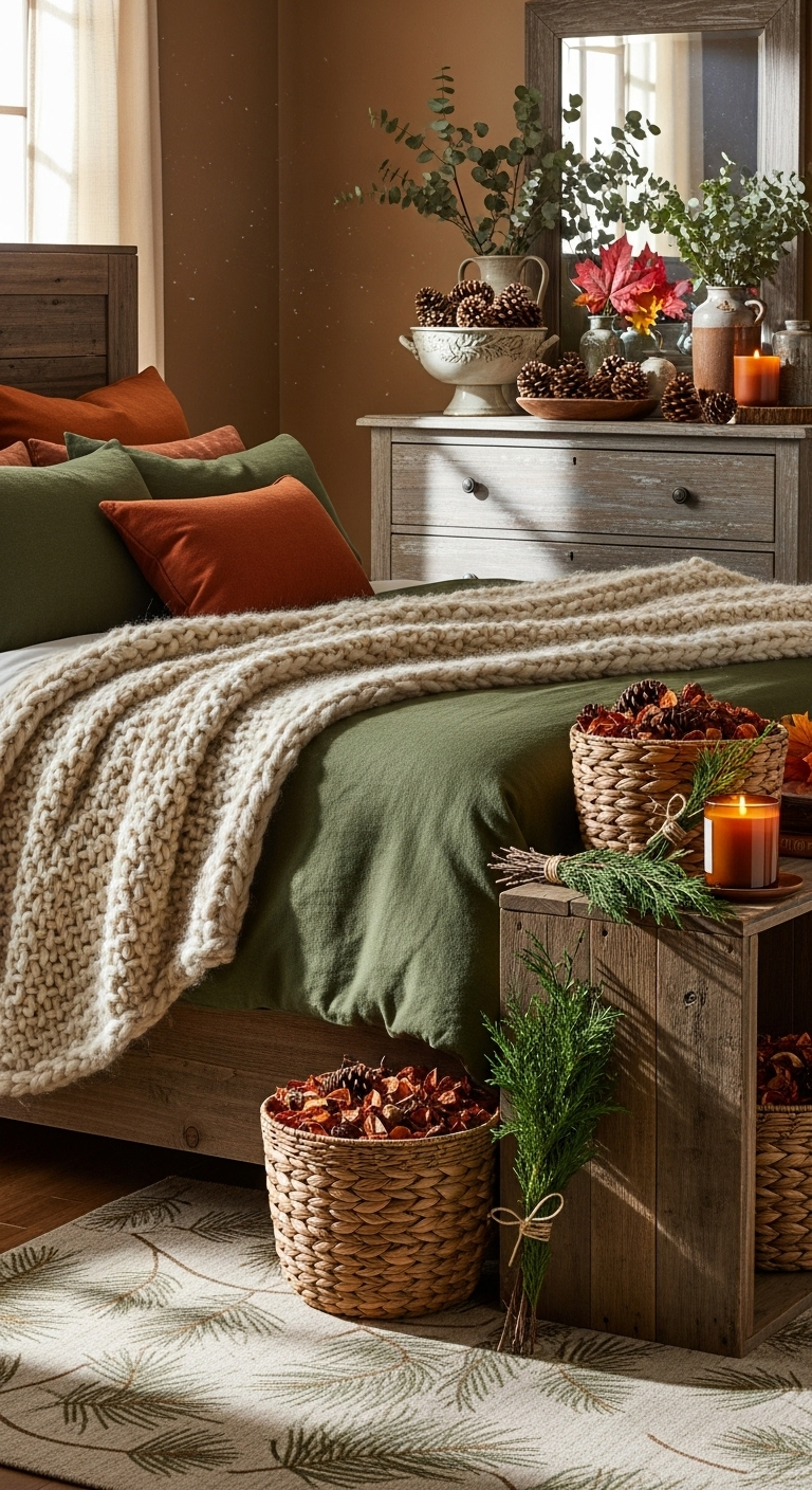 39+ Fall Bedroom Ideas Designed for Natural Aesthetic 11 image 3099