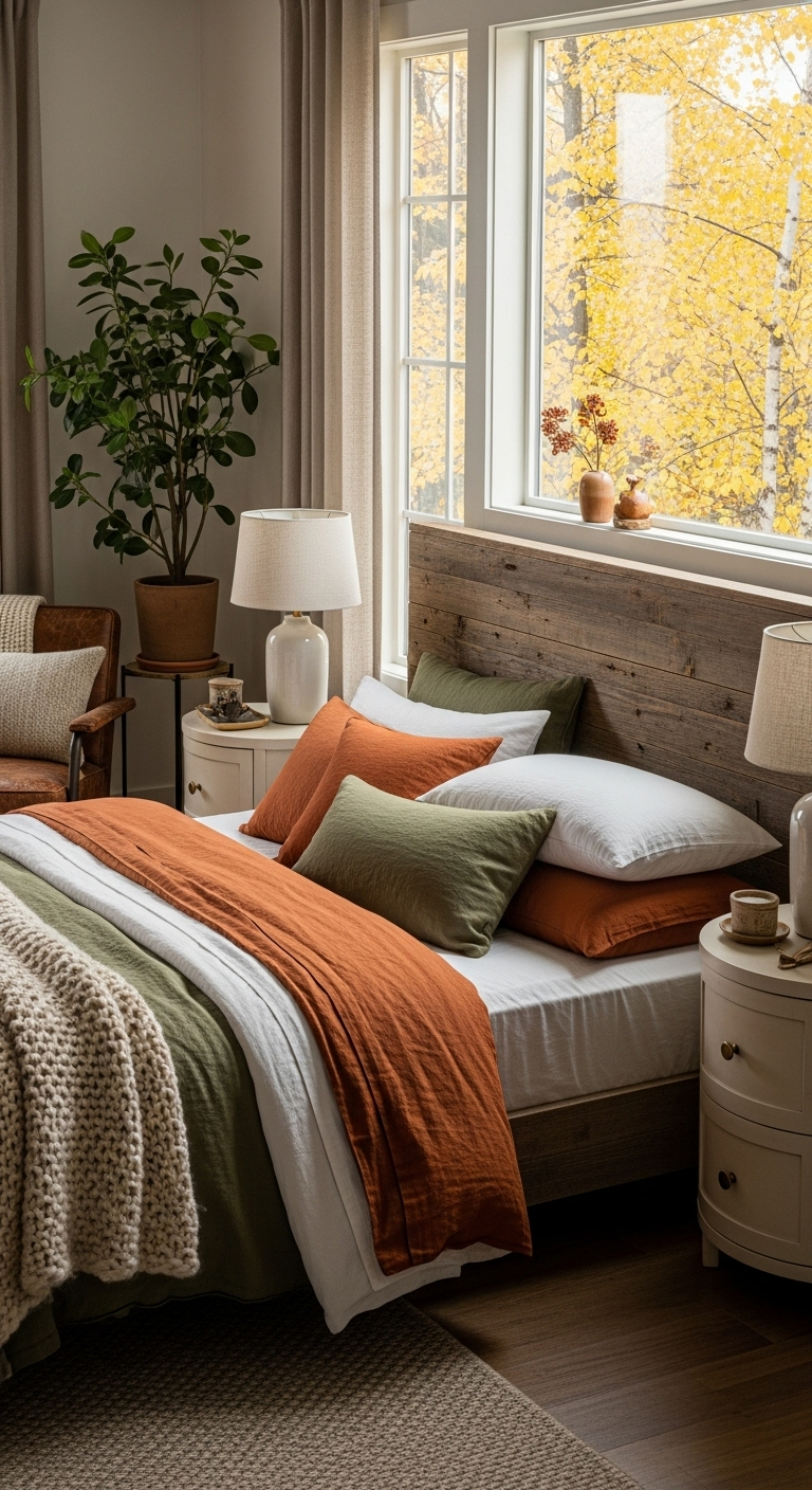 39+ Fall Bedroom Ideas Designed for Natural Aesthetic 14 image 3102