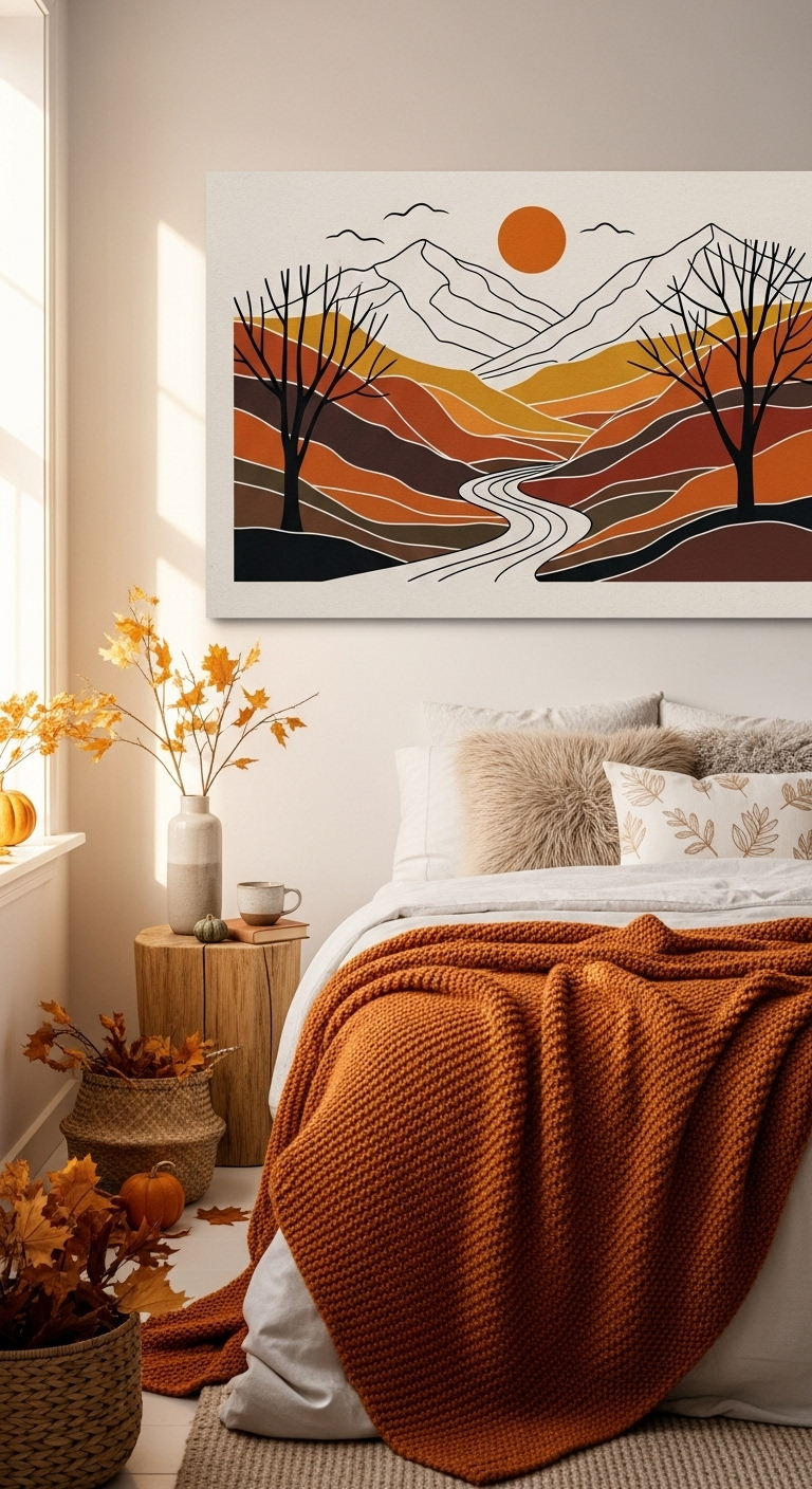 39+ Fall Bedroom Ideas Designed for Natural Aesthetic 35 image 3123