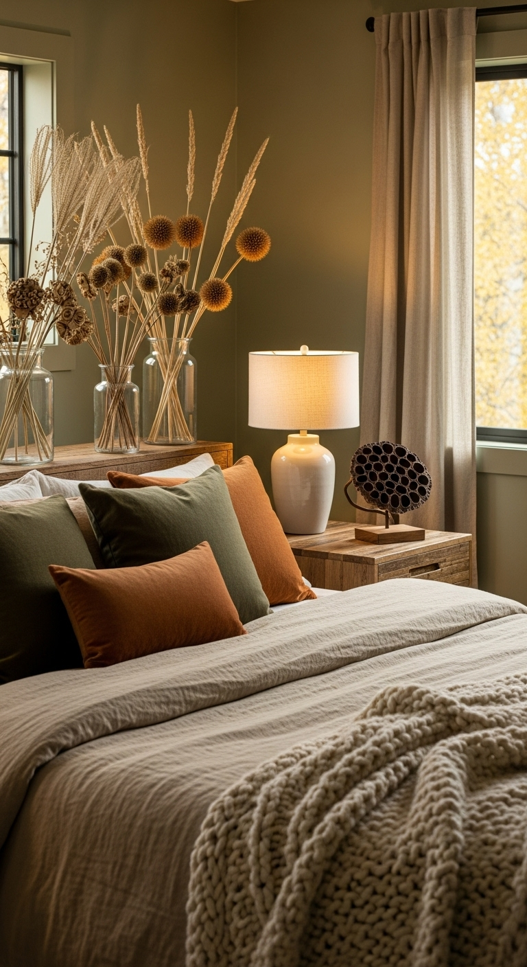 39+ Fall Bedroom Ideas Designed for Natural Aesthetic 39 image 3127