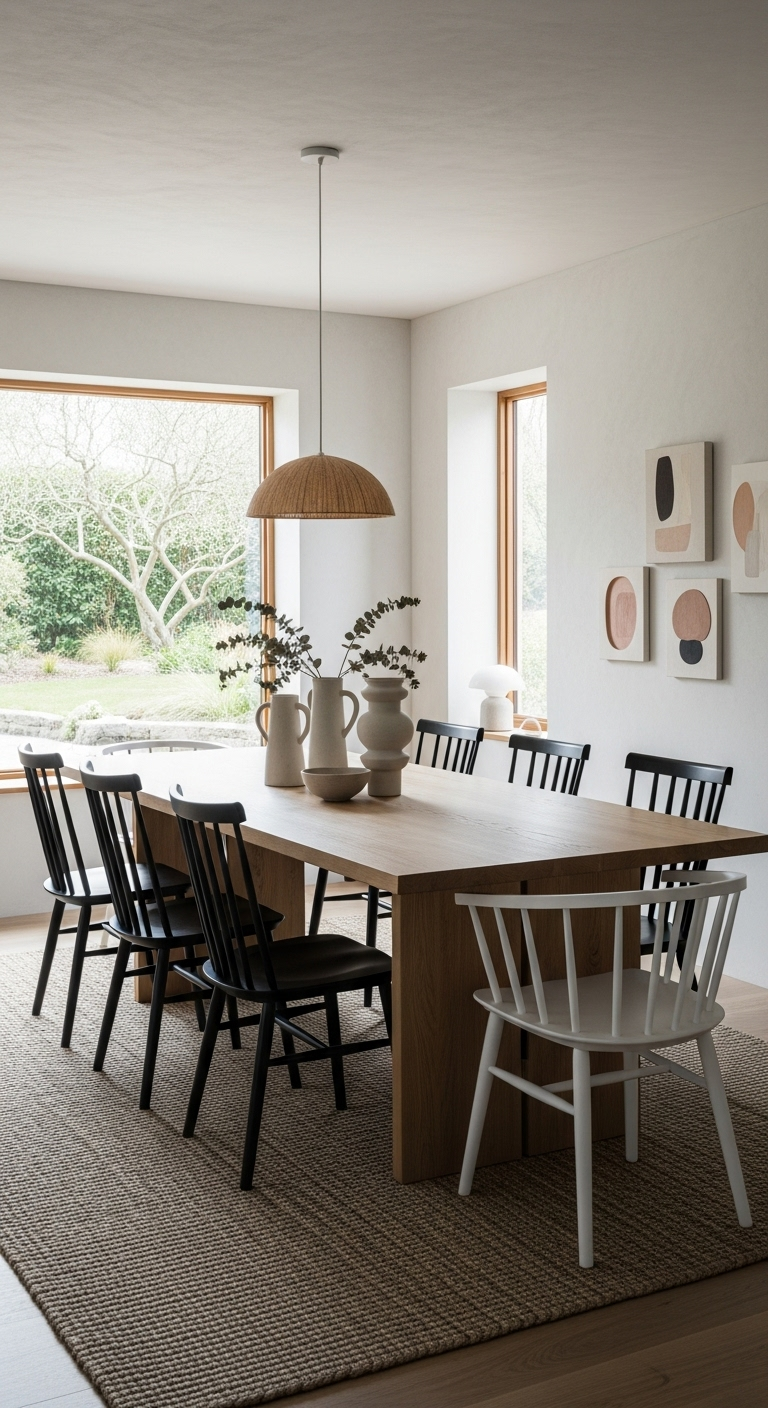 35+ Japandi Dining Room Designs Ideas 4 image 3216