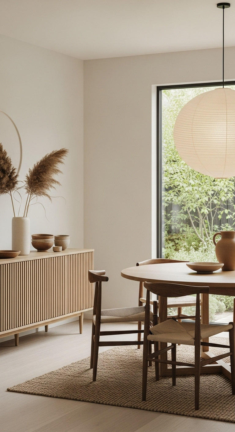 35+ Japandi Dining Room Designs Ideas 6 image 3222