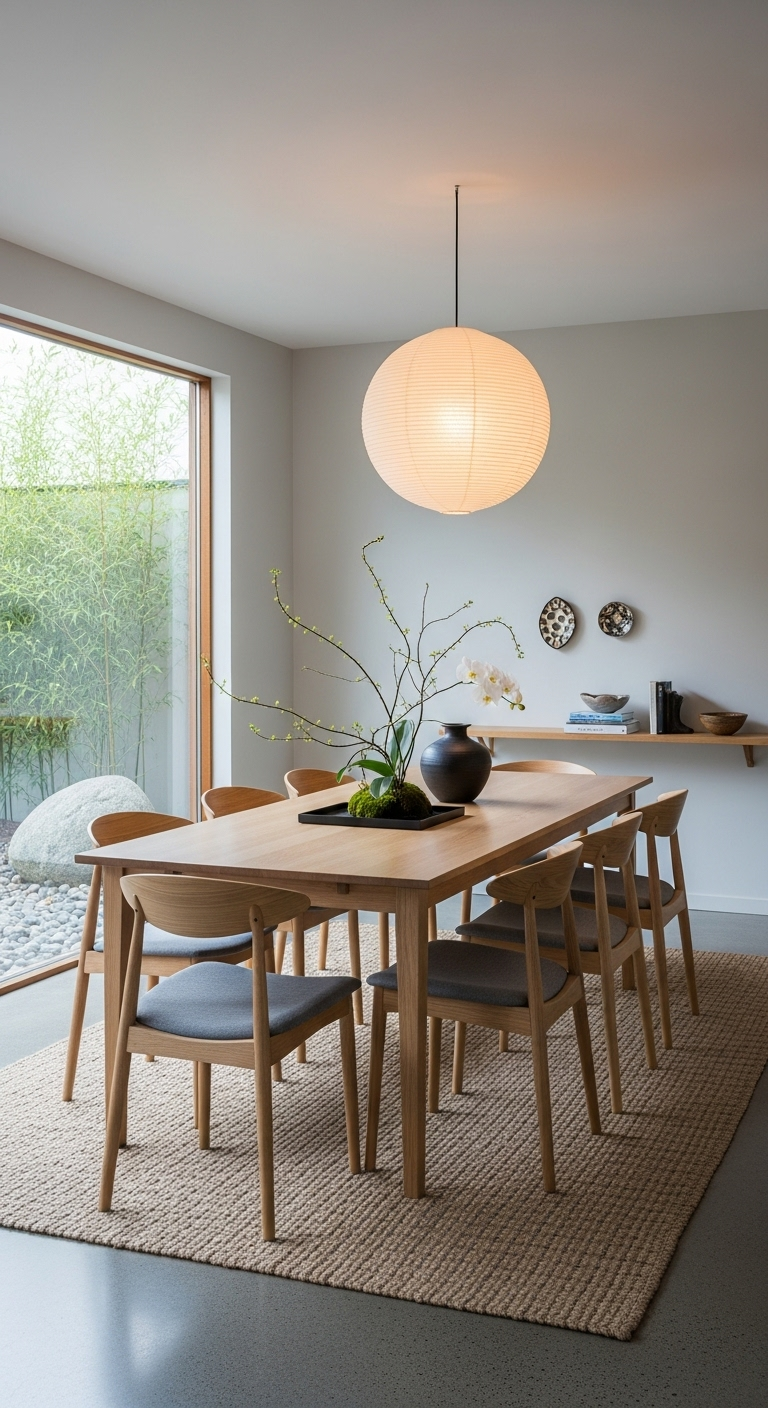 35+ Japandi Dining Room Designs Ideas 8 image 3228