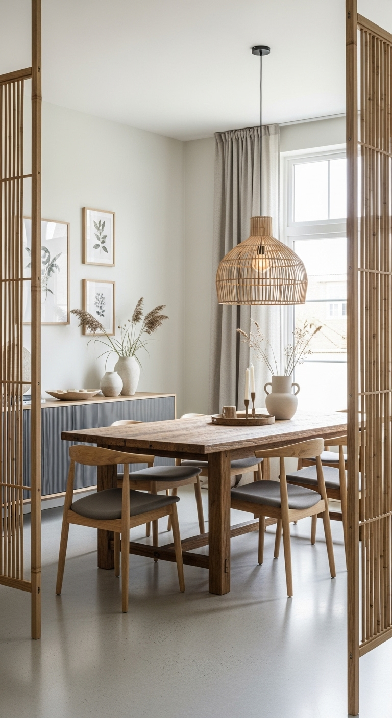 35+ Japandi Dining Room Designs Ideas 12 image 3237