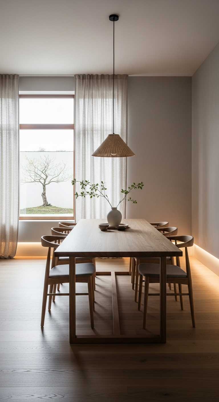 35+ Japandi Dining Room Designs Ideas 24 image 3272