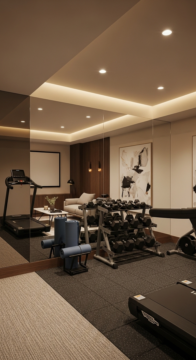 42+ Modern Basement Remodel Decor Ideas 12 image 3503