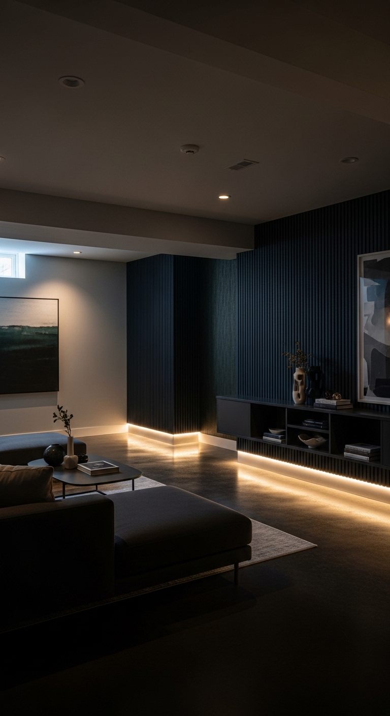 42+ Modern Basement Remodel Decor Ideas 13 image 3505