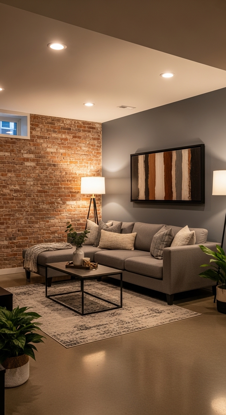 42+ Modern Basement Remodel Decor Ideas 17 image 3510