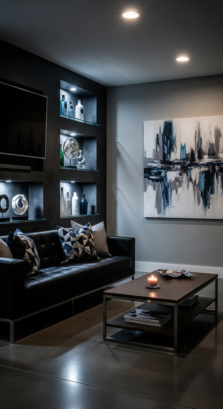 42+ Modern Basement Remodel Decor Ideas 42 image 3544