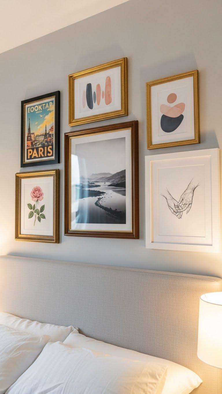 20+ Romantic & Stylish Couple Bedroom Wall Ideas 3 image 605