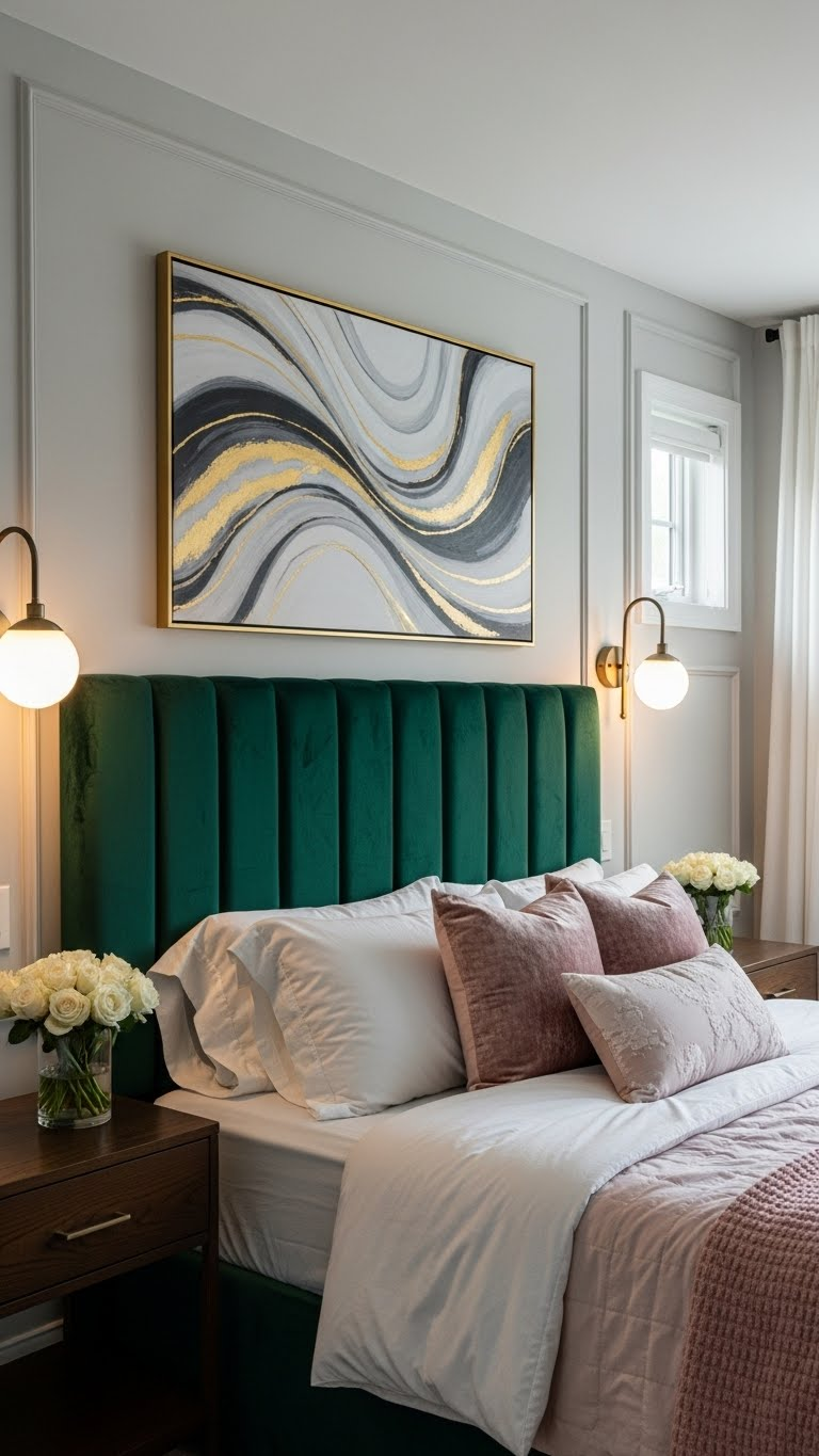 20+ Romantic & Stylish Couple Bedroom Wall Ideas 5 image 607