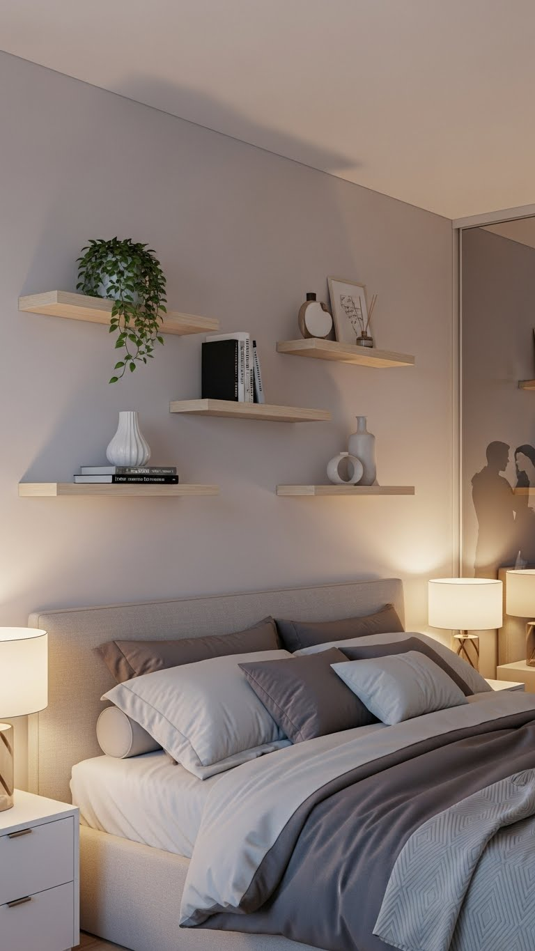 20+ Romantic & Stylish Couple Bedroom Wall Ideas 6 image 608