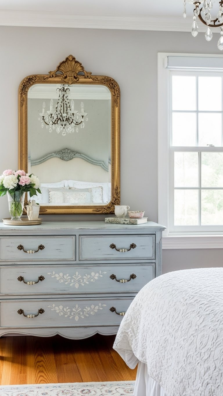 22 Vintage Romantic Master Bedroom Design Ideas That Feel Like a Fairy Tale 16 image 882