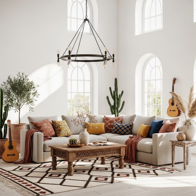 39+ Stunning Modern Spanish Living Room Designs