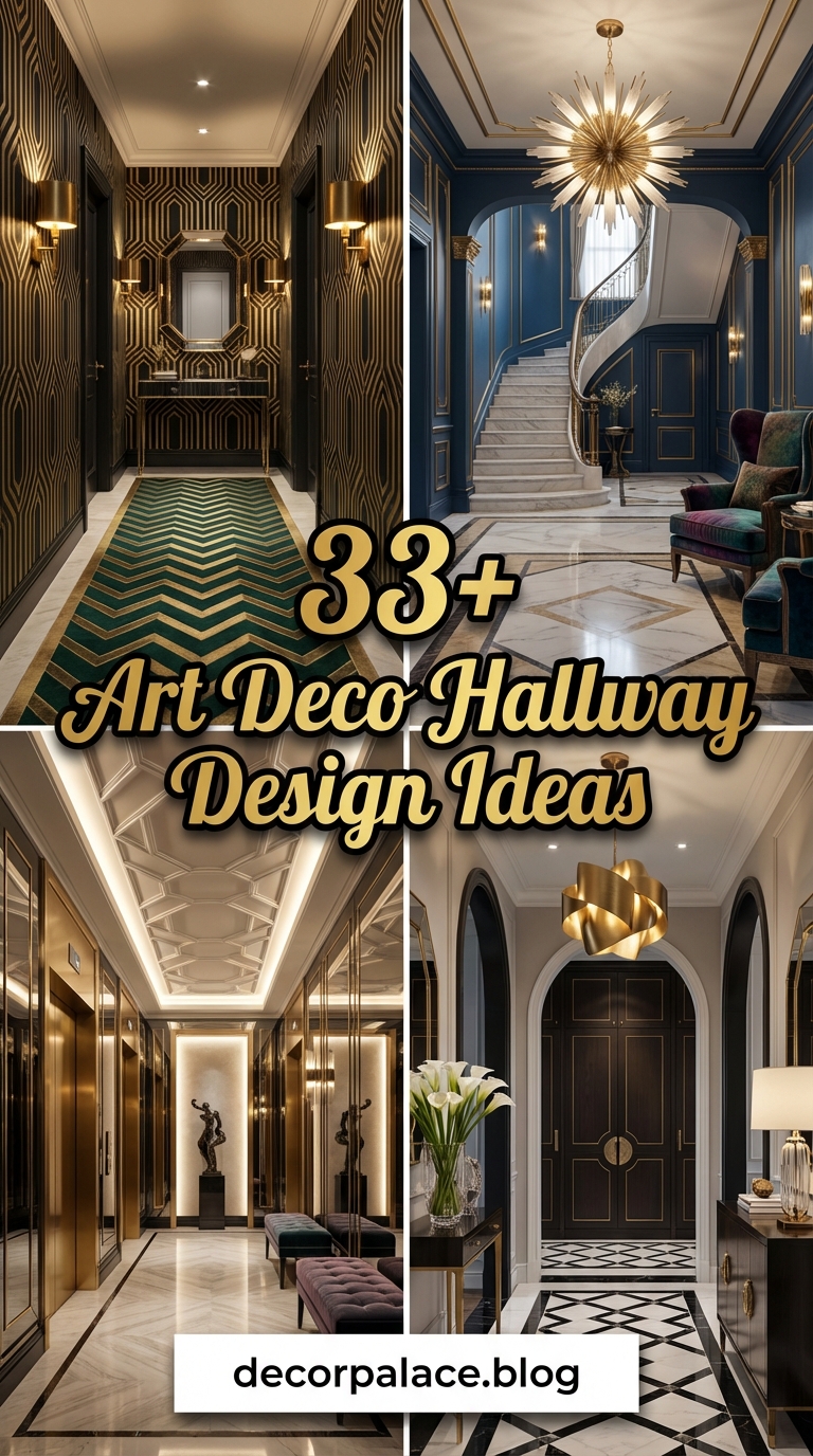 33 Art Deco Hallway Design 1