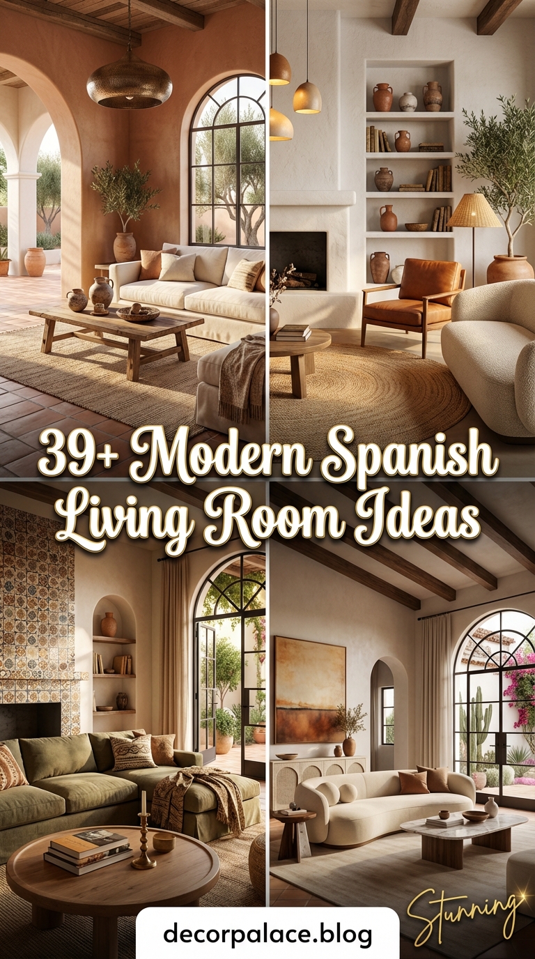 39 Modern Spanish Living Room