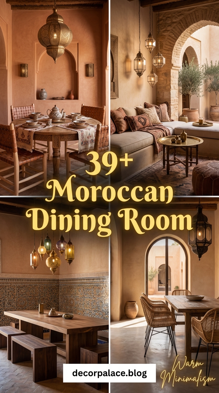 39 Moroccan Dining Room