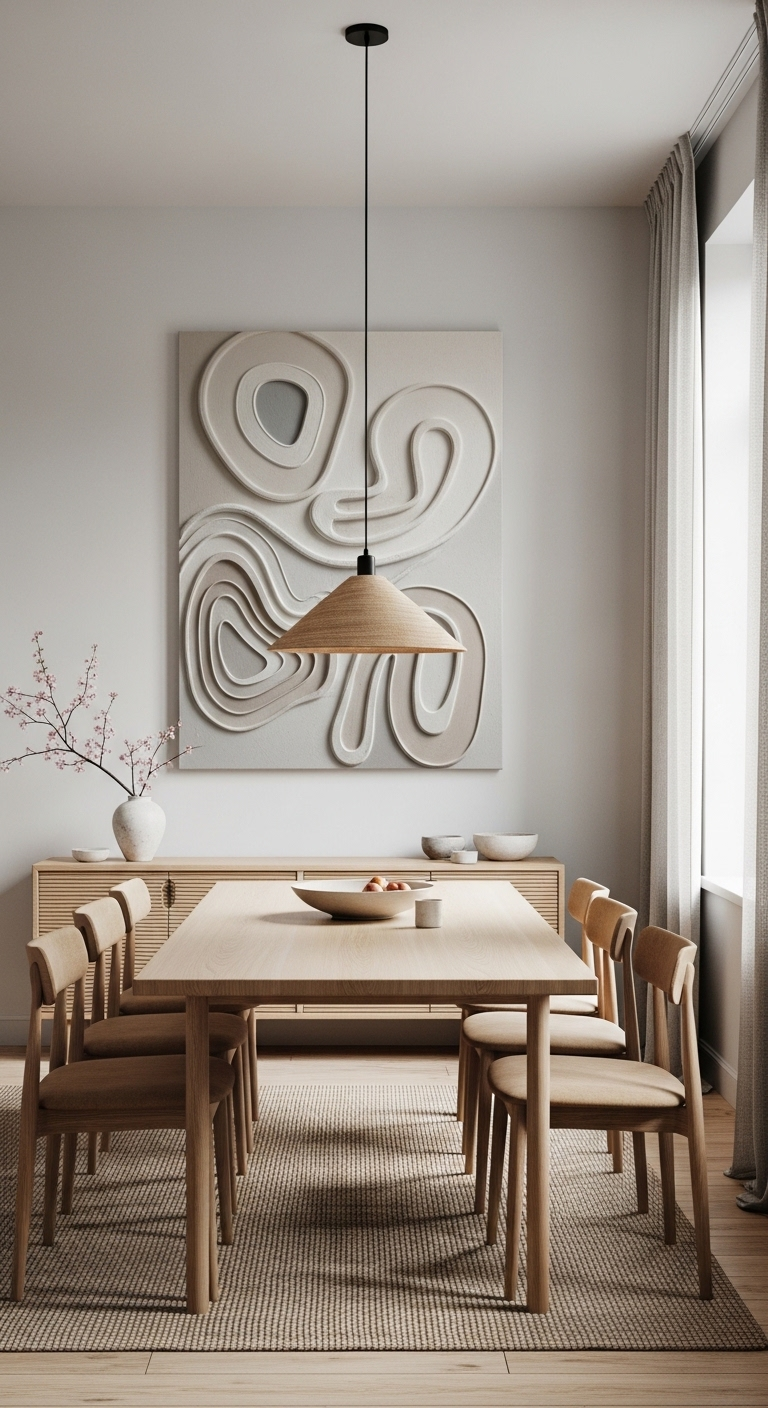 35+ Japandi Dining Room Designs Ideas 13 image 1237