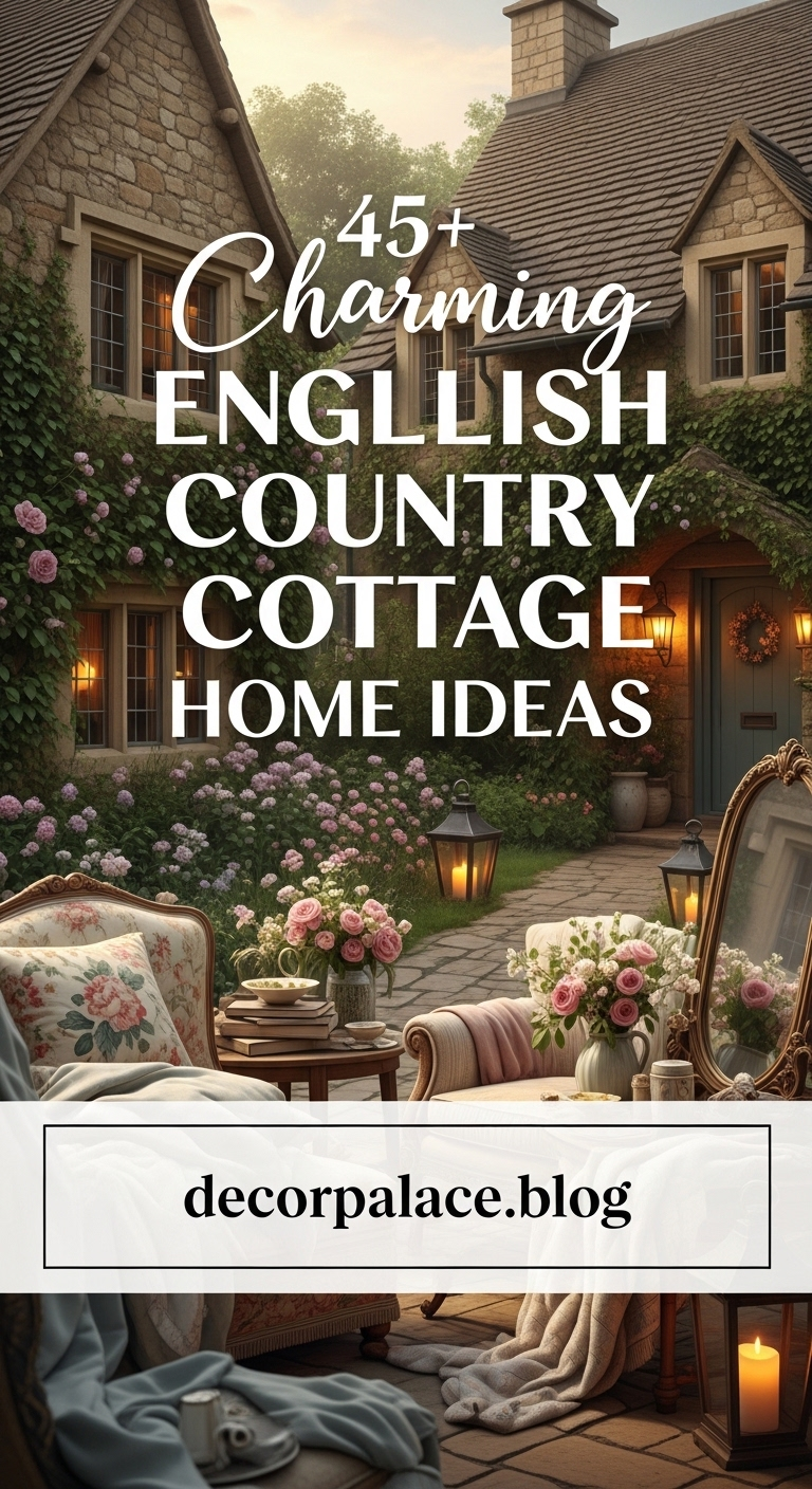 45+Charming English Country Cottage Home Ideas 2 image 1241