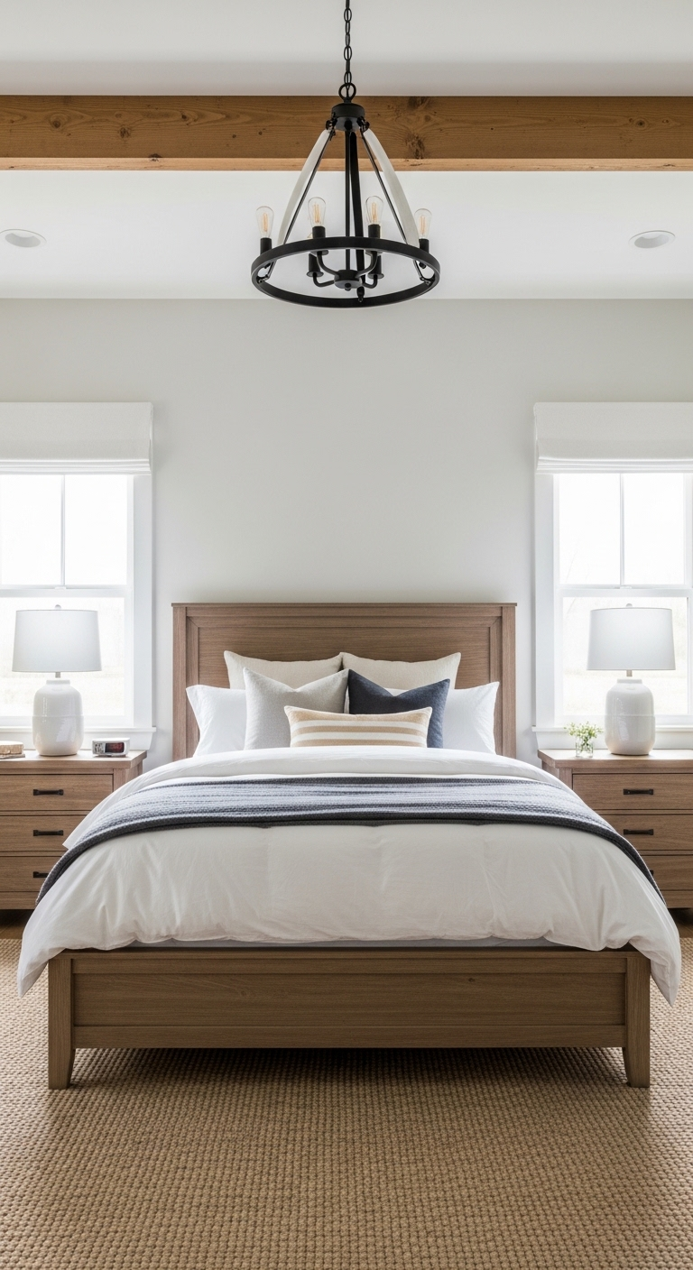 42+ Cozy Farmhouse Bedroom Design Ideas 10 image 1250